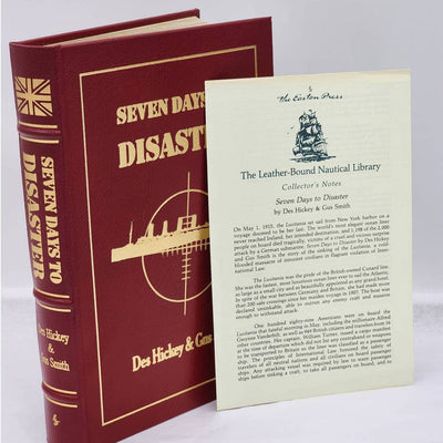 Seven Days To Disaster By Des Hickey Gus Smith Leather Bound Collector's Edition