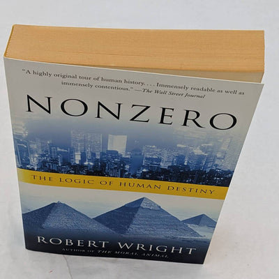 Nonzero The Logic Of Human Destiny Paperback By Robert Wright