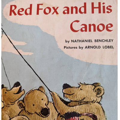 Vintage 1960s Red Fox and His Canoe By Nathaniel Benchley Scholastic Childrens