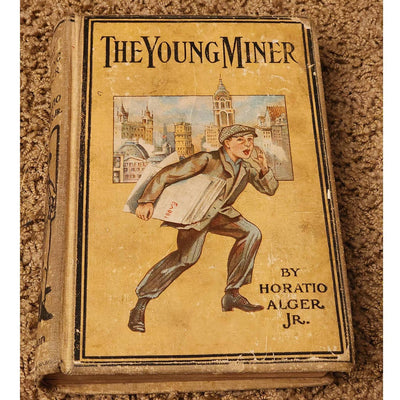 1879 The Young Miner Or Tom Nelson In California By Horatio Alger Jr Antiquarian