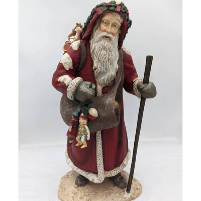 Vintage Department 56 Kris Kringle Santa Claus 19" Tall