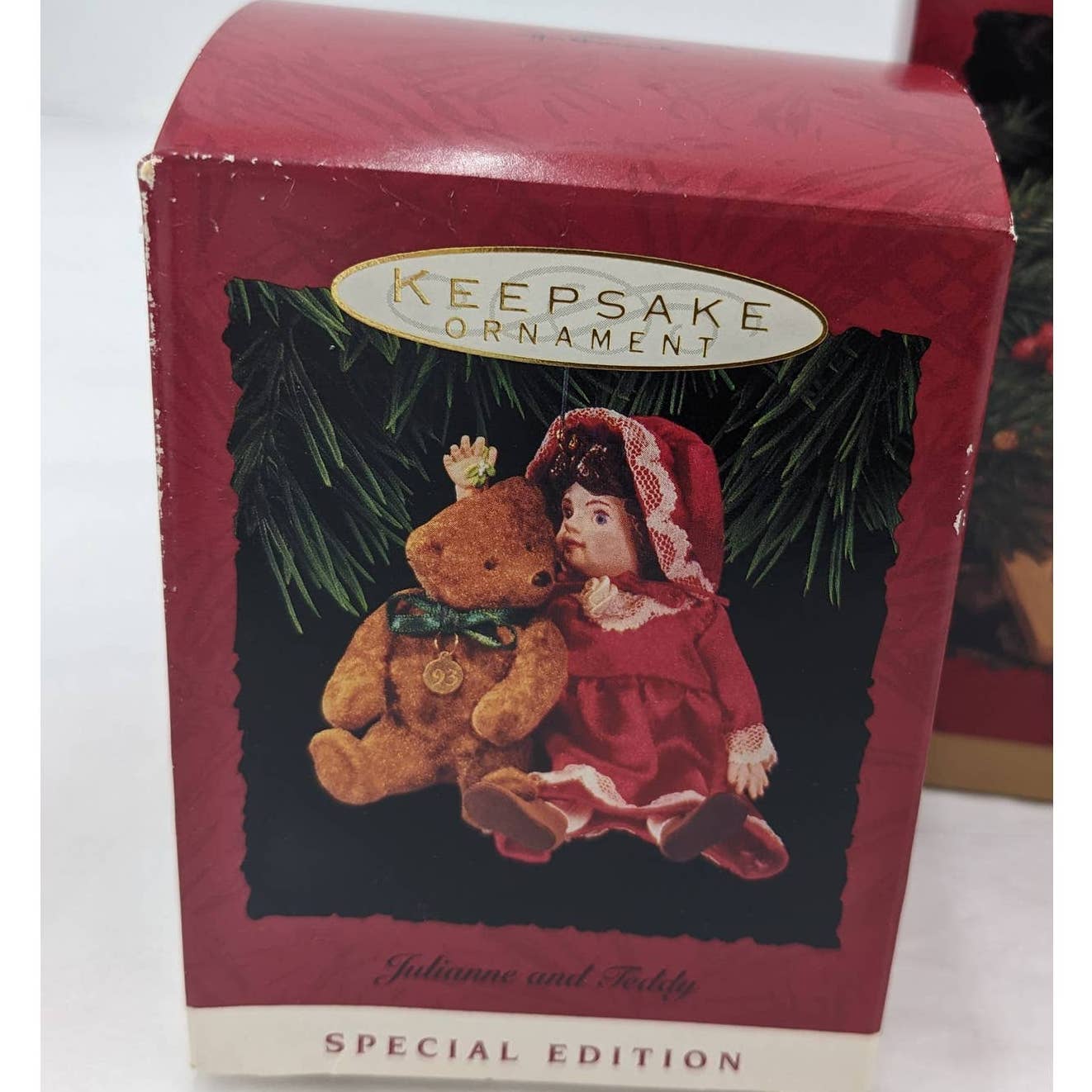 Hallmark Ornaments Vintage Bearingers Bearnadette Abernathy Teddy Julianne Boxes