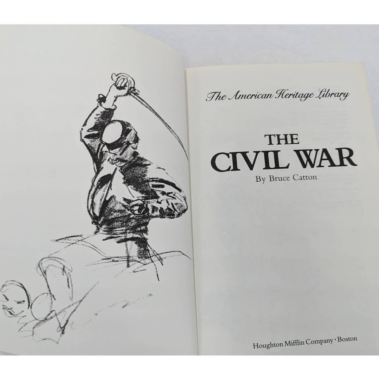 The Civil War The American Heritage Library By Bruce Catton Paperback 1960