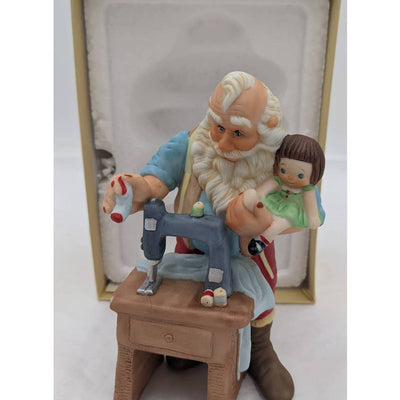 Hallmark Santa The Joymaker Hand-Painted Figurine Sculpture Limited Edition 1988