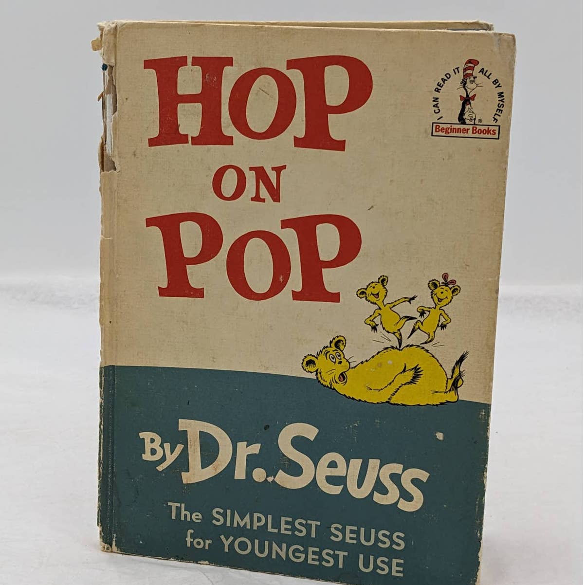 Hop On Pop By Dr. Seuss Beginner Book Club Edition Vintage Childrens 1963