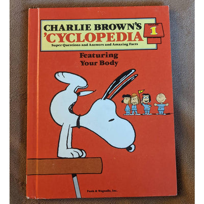 Charlie Brown's Cyclopedia, Featuring Your Body Volume 1 By Charles M. Schulz