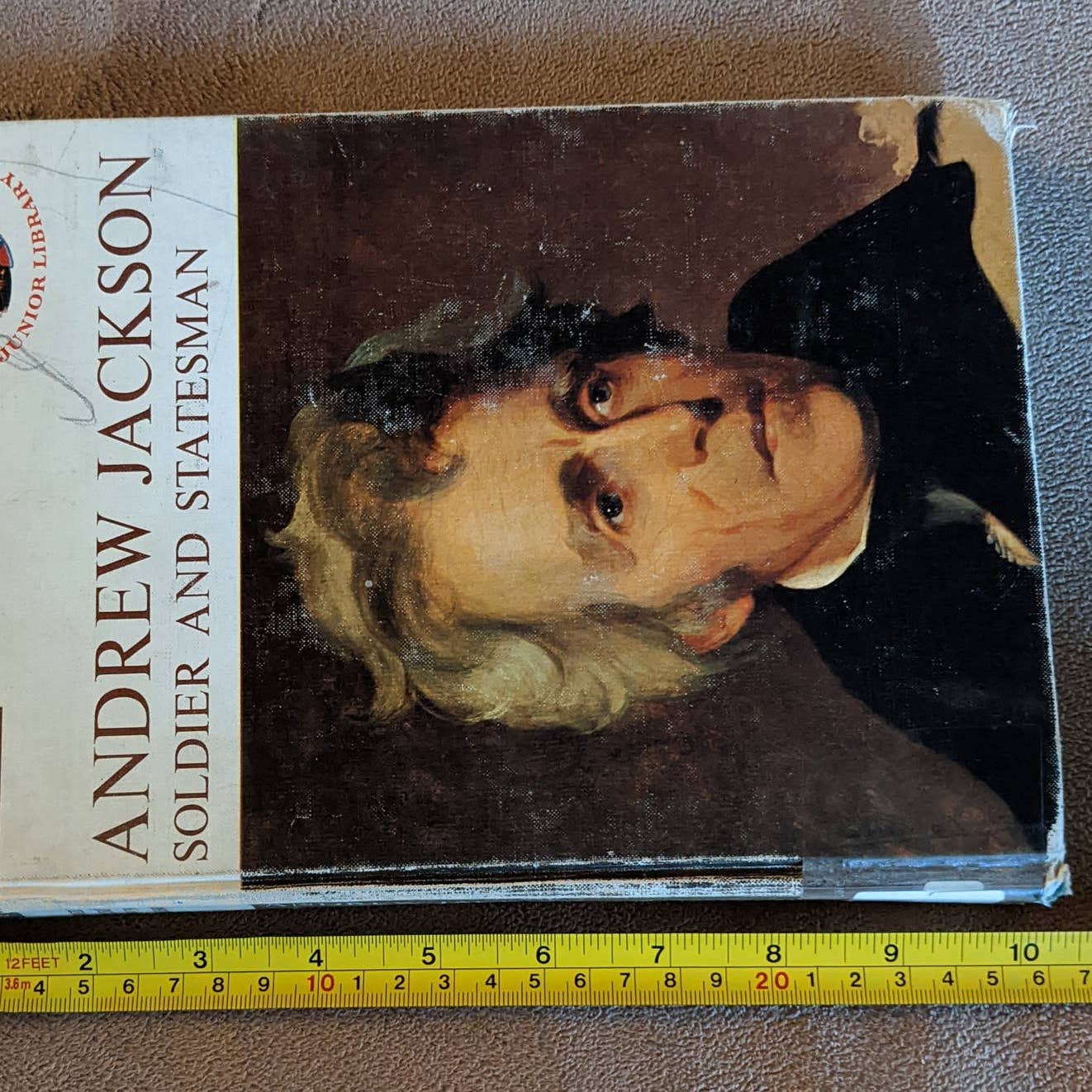 Vintage American Heritage Junior Literature Andrew Jackson And Thomas Jefferson