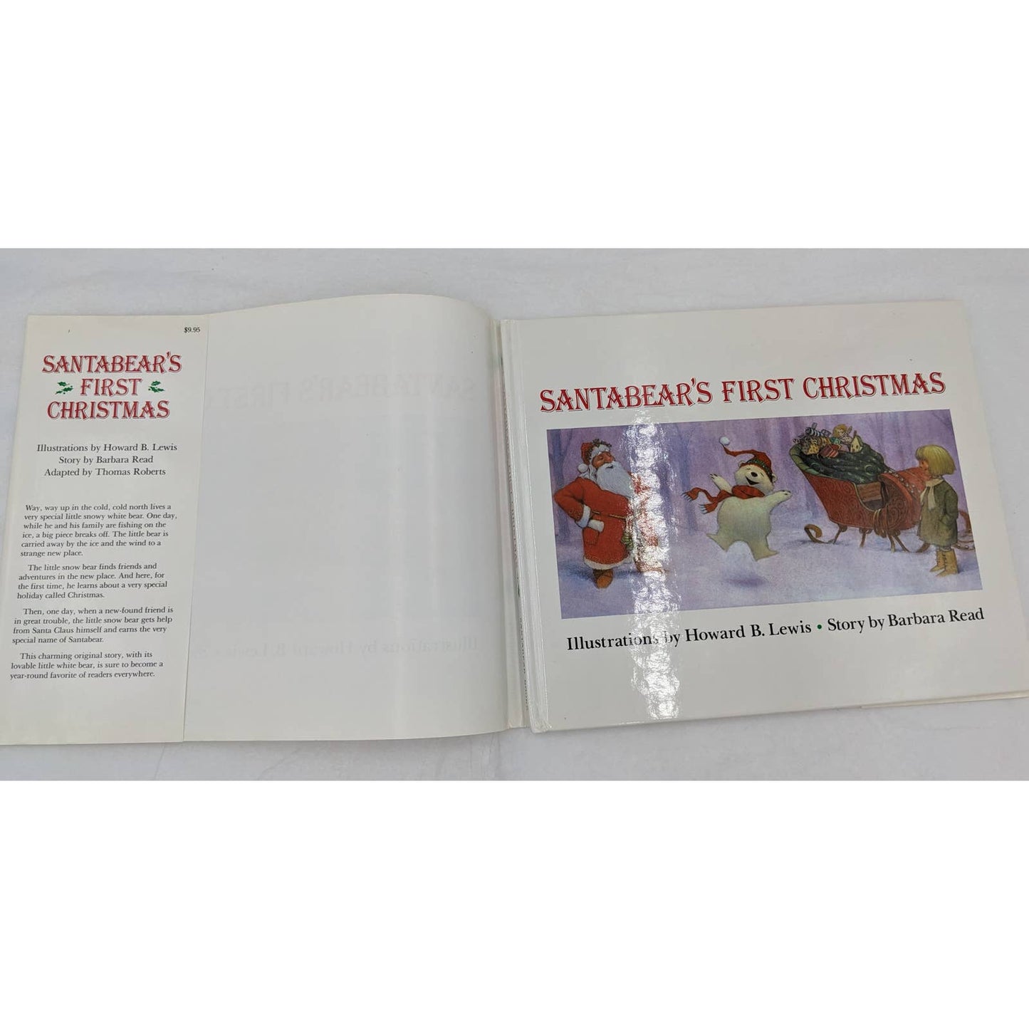 Santabears First Christmas By Barbara Read Illustrated Vintage Childrens 1986