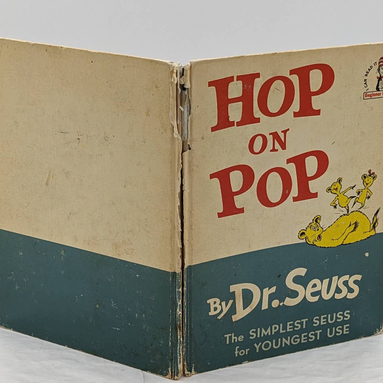 Hop On Pop By Dr. Seuss Beginner Book Club Edition Vintage Childrens 1963