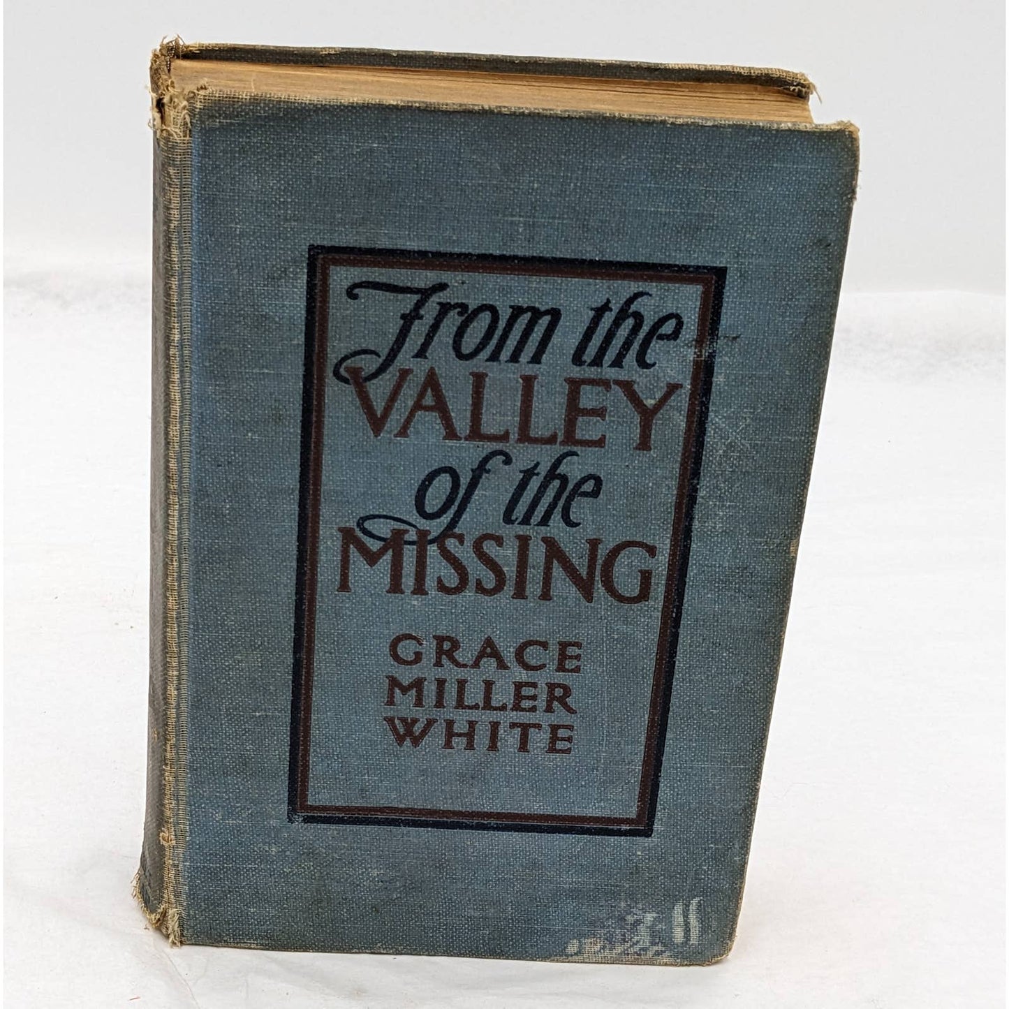 From The Valley Of The Missing By Grace Miller White Antiquarian Novel 1911