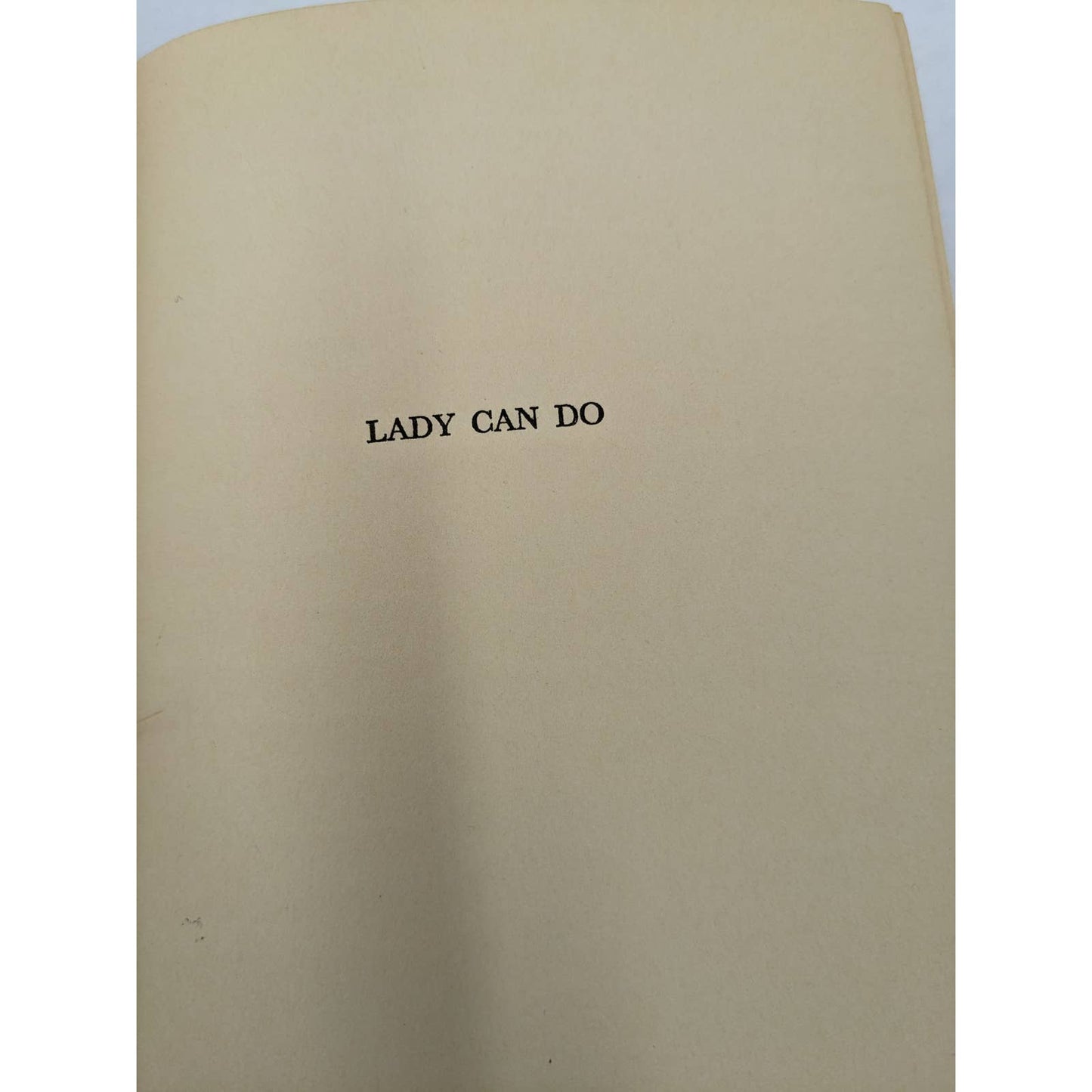 Lady Can Do By Samuel Merwin Vintage A Murder Mystery Novel Early Printing 1929