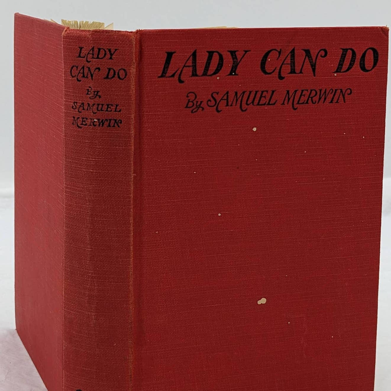 Lady Can Do By Samuel Merwin Vintage A Murder Mystery Novel Early Printing 1929