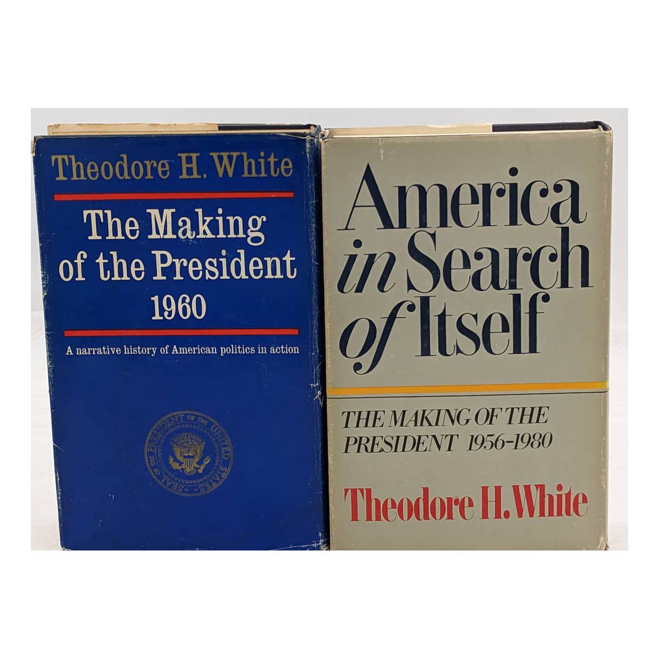 Theodore White Books JFK Making Of The President And America In Search Of Itself