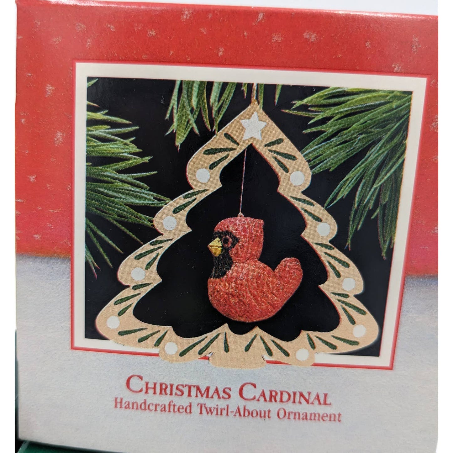 Hallmark Ornaments Vintage 1980s Keepsake Christmas Cardinal Holiday Bell W/Box