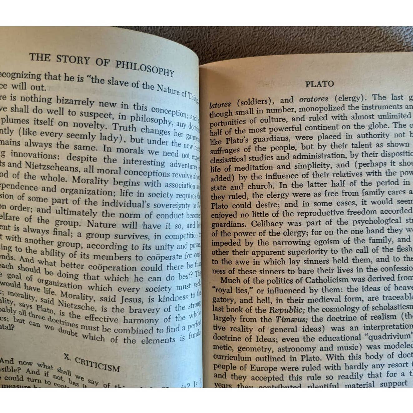 The Story Of Philosophy The Lives And Opinions Vintage 1961 By Will Durant