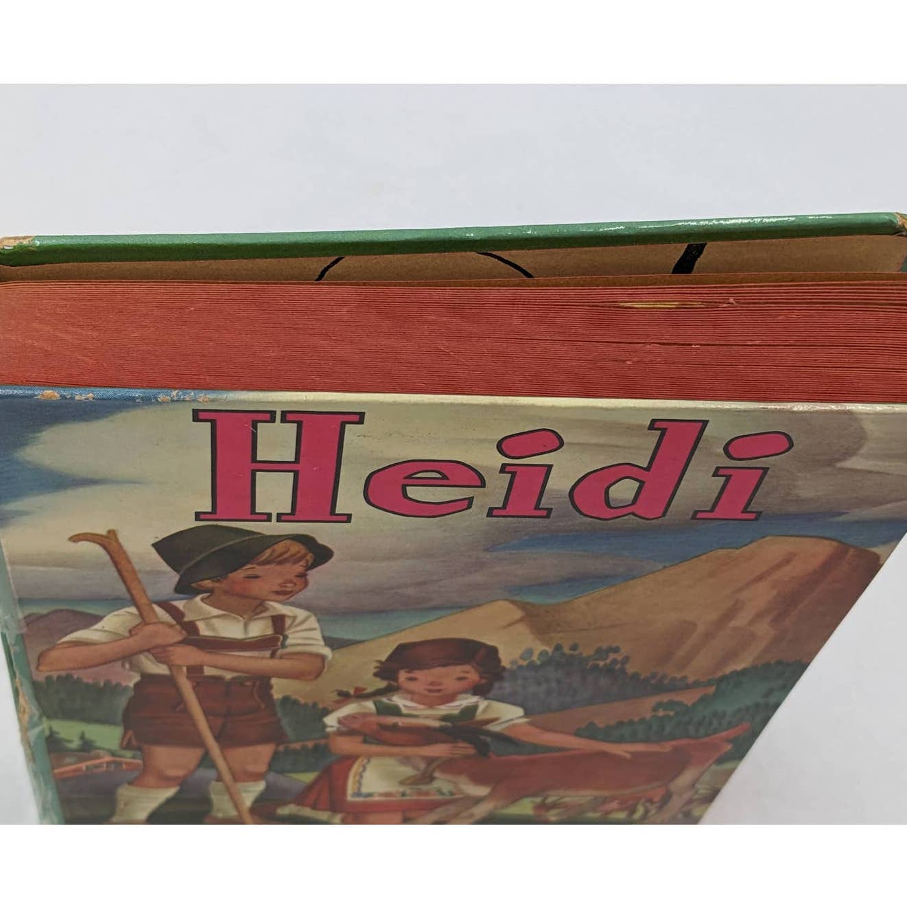 Heidi By Johanna Spyri Illustrated By Arthur Jameson Vintage Book 1944