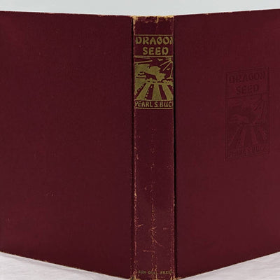 Dragon Seed By Pearl S. Buck Chinese Empress Tzu Hsi Vintage Book Novel 1943