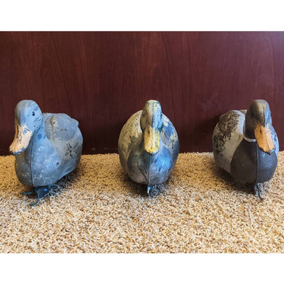 Plastic Duck Decoy Vintage Outdoors Set of 3