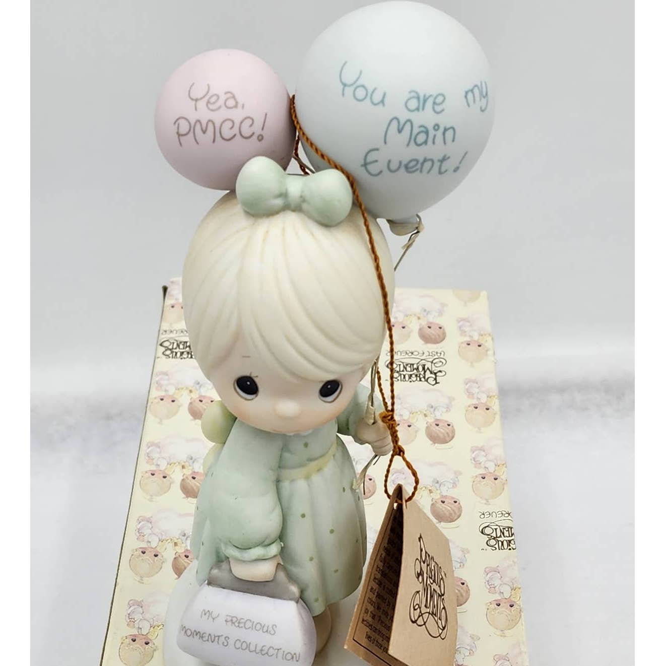 Precious Moments Figurine You Are My Main Event 115231 Vintage Box Tags