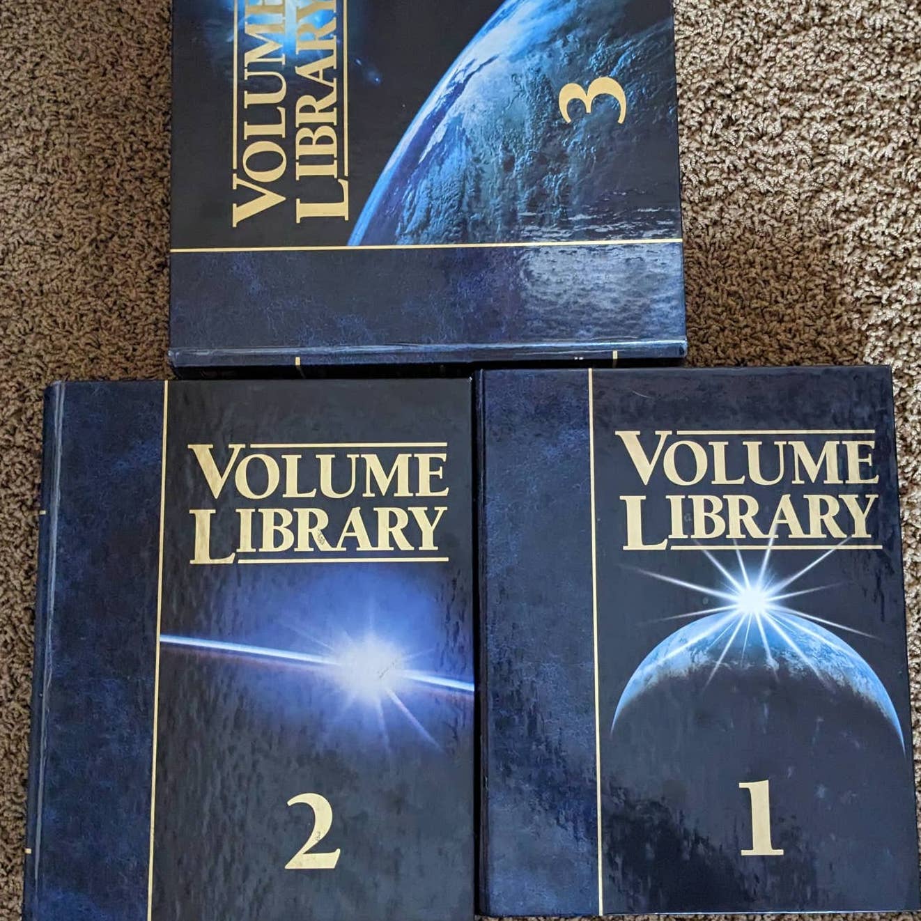 Volume Library Set 3 Books A Modern Authoritative Reference For Home School Use