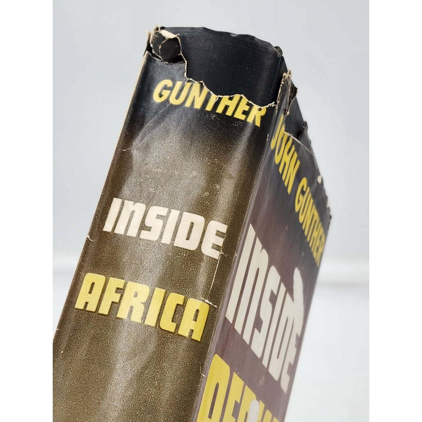 Inside Africa By John Gunther Vintage Book Travel 1955