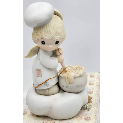 Precious Moments Figurine Taste See That The Lord Is Good E-9274 Angel Box Tags