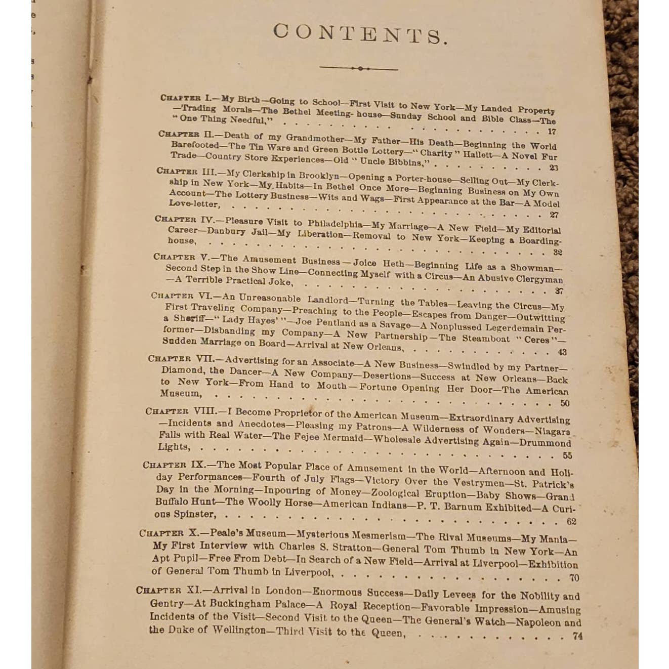 1889 Struggles And Triumphs Or Sixty Yrs Recollections of PT Barnum Antiquarian