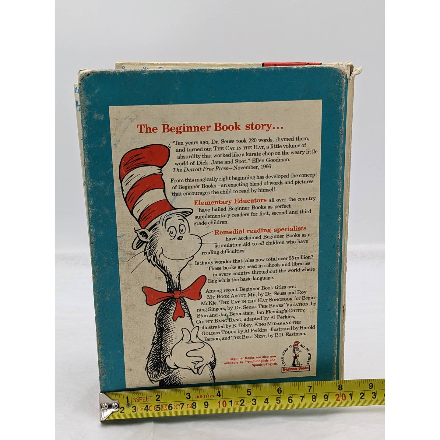 The Cat In The Hat Dictionary By The Cat Himself P.D. Eastman Vintage 1964