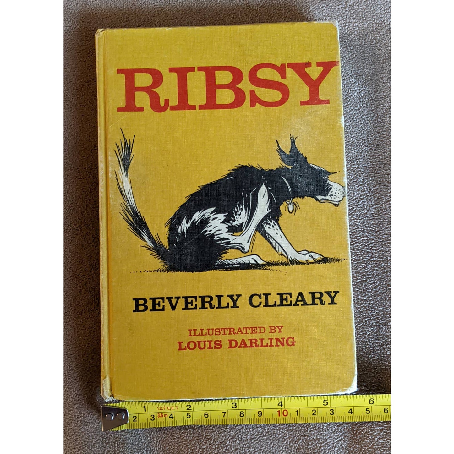 Vintage 1964 Ribsy By Beverly Clearly Illustrated Louis Darling Dog Childrens