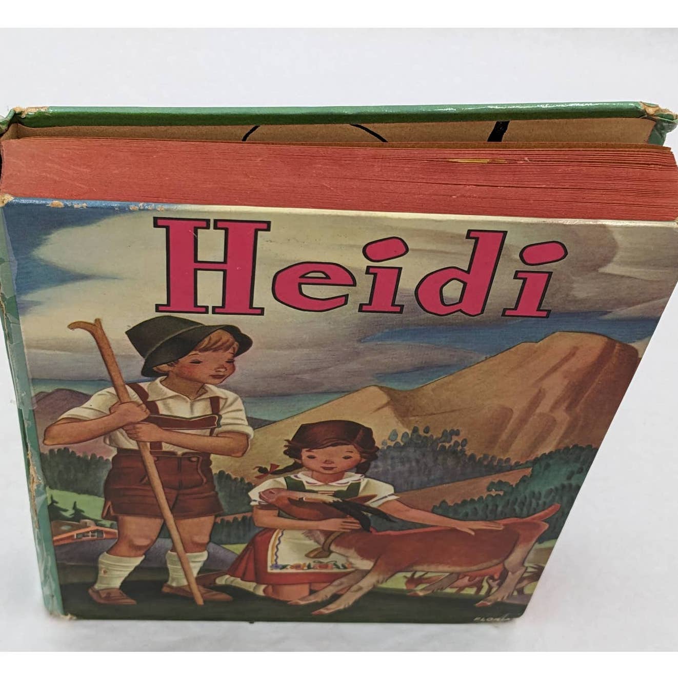 Heidi By Johanna Spyri Illustrated By Arthur Jameson Vintage Book 1944