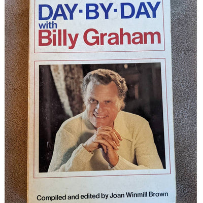 1976 Day By Day With Billy Graham 365 Daily Meditations Christian Devotional