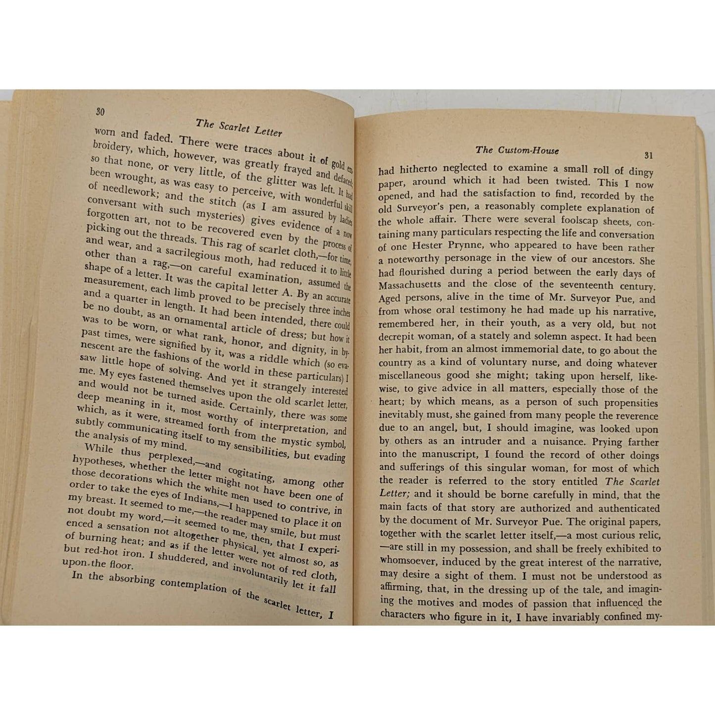 Scarlet Letter By Hawthorne Historical Novel Romance Vintage Paperback 1963