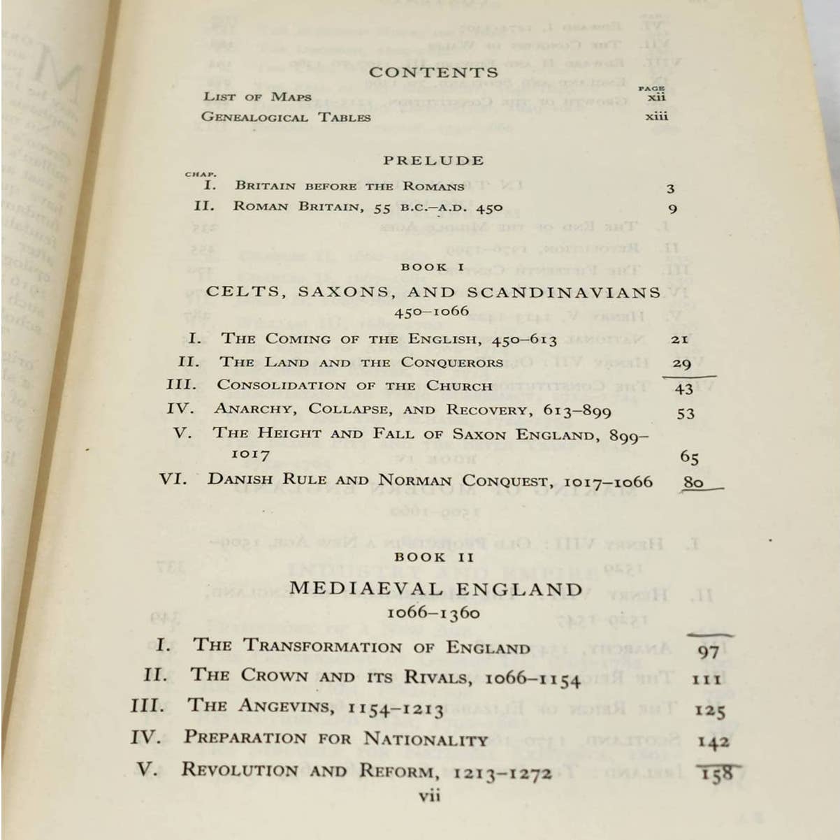 A History Of England From The Coming Of The English To 1938 by Keith Feiling