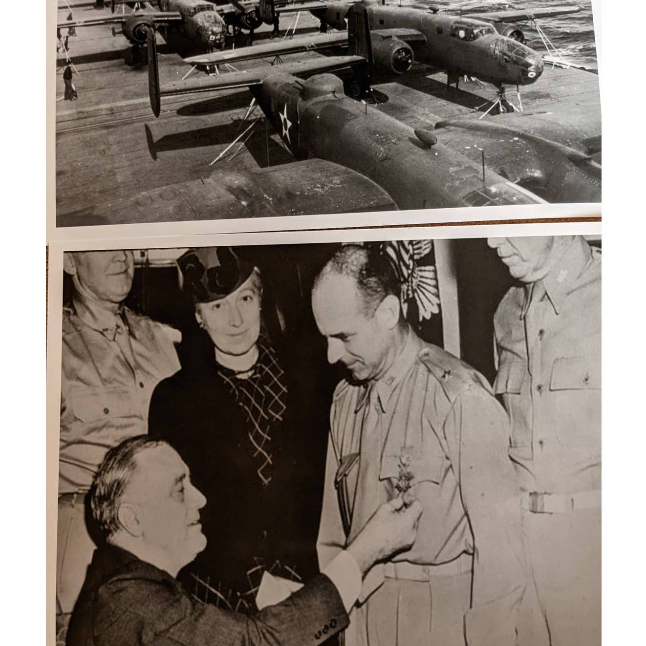 WW2 Images FDR USS B-25Bs Doolittle Raid 79th Anniversary World War II Veterans