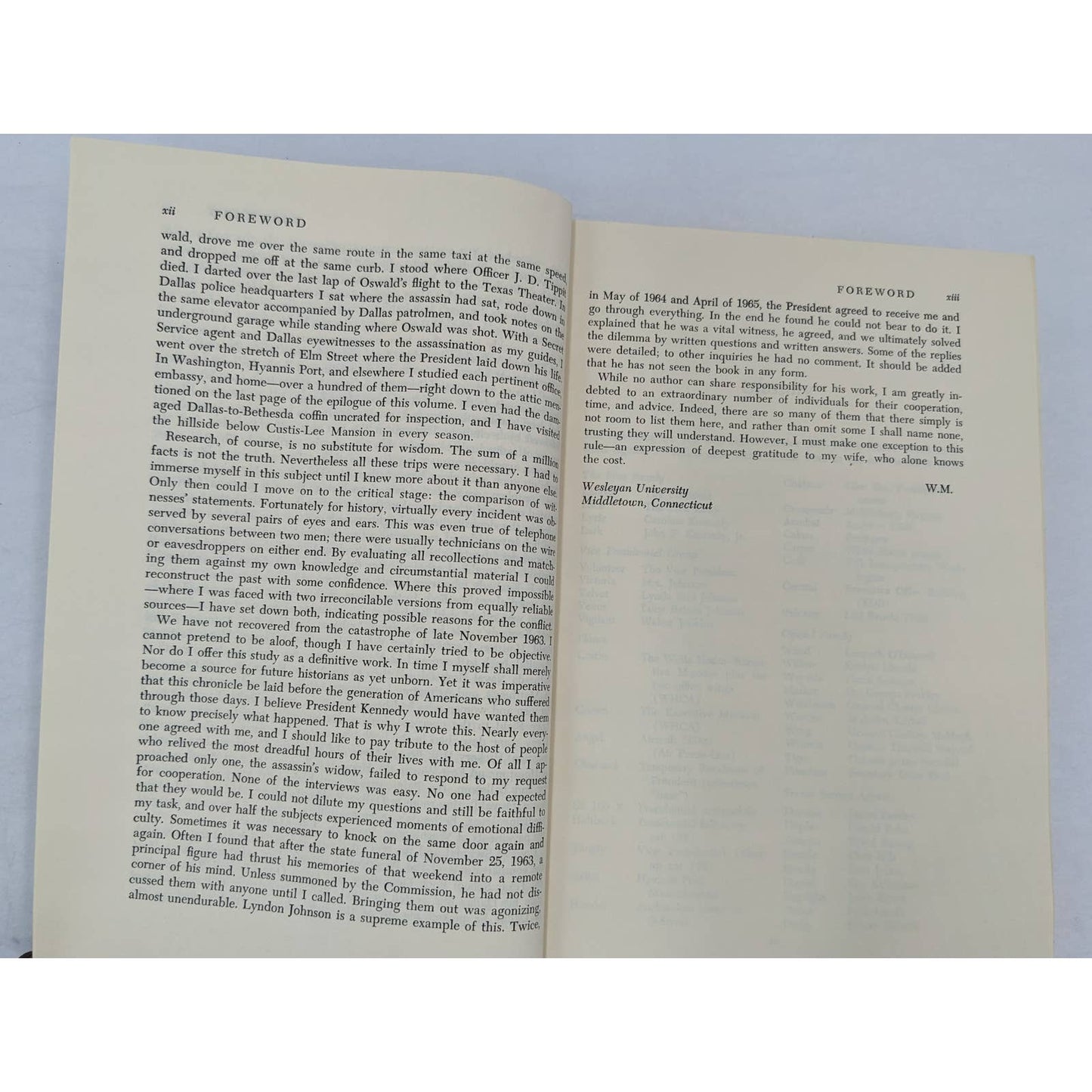 Death Of A President Nov 20 - Nov 25 1963 By William Manchester President JFK