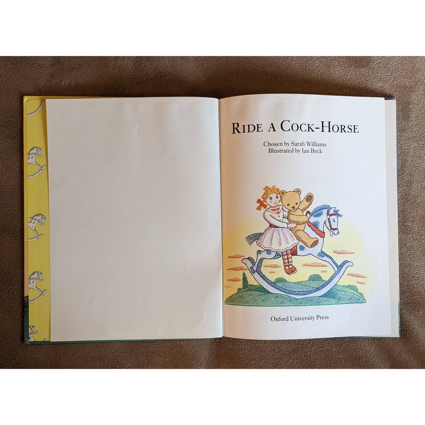 Ride A Horse: Jogging Rhymes, Lullabies 1986 Illustrated Bedtime Reading