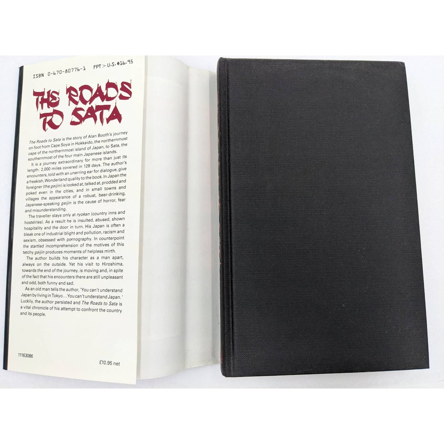 Roads To Sata A 2000-Mile Walk Through Japan By Alan Booth Travel Vintage 1985