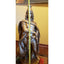 Antique 19th Century Lohengrin Swan Knight Sculpture 34" - European