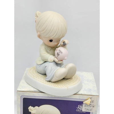 Precious Moments Figurine You Can Always Count On Me Vintage W/Box Tags