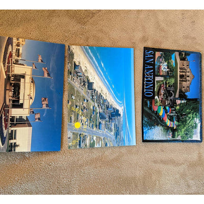 Vintage San Antonio Texas Postcard Lot Alamo South Padre Island Presidential