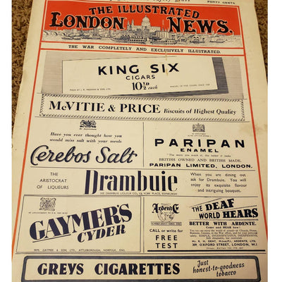 Vintage Illustrated London News Nov 14 1942 Magazine Issue History Collection