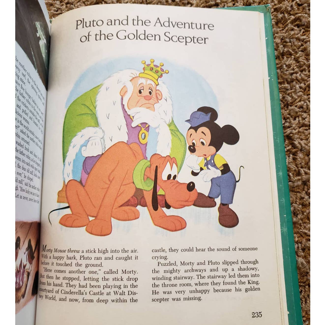 Vintage 1970s Walt Disney Fun Favorites Illustrations Golden Press Childrens