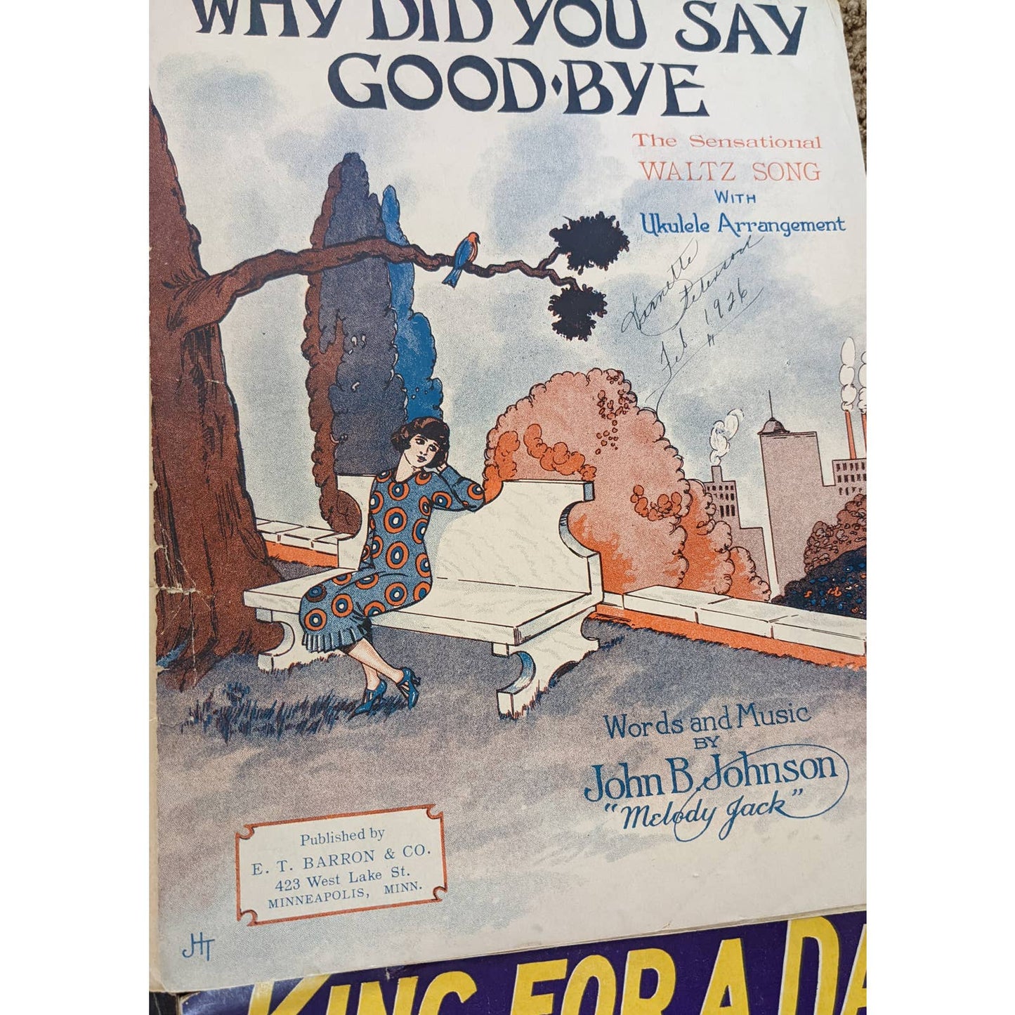 Vintage 1940s Sheet Music Lot of 7 Why did you say goodbye