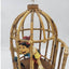 VTG Rare Walt Disney Pinocchio Jiminy Cricket Bamboo Cage that Opens and Hangs