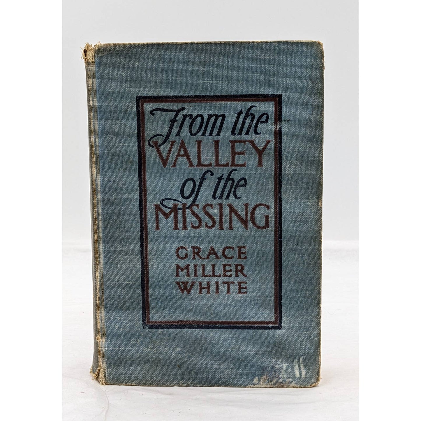 From The Valley Of The Missing By Grace Miller White Antiquarian Novel 1911