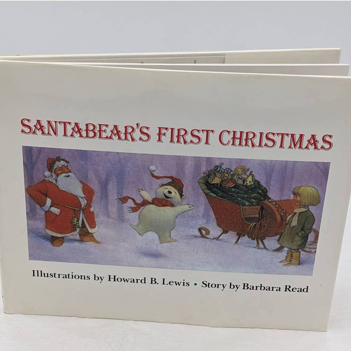 Santabears First Christmas By Barbara Read Illustrated Vintage Childrens 1986