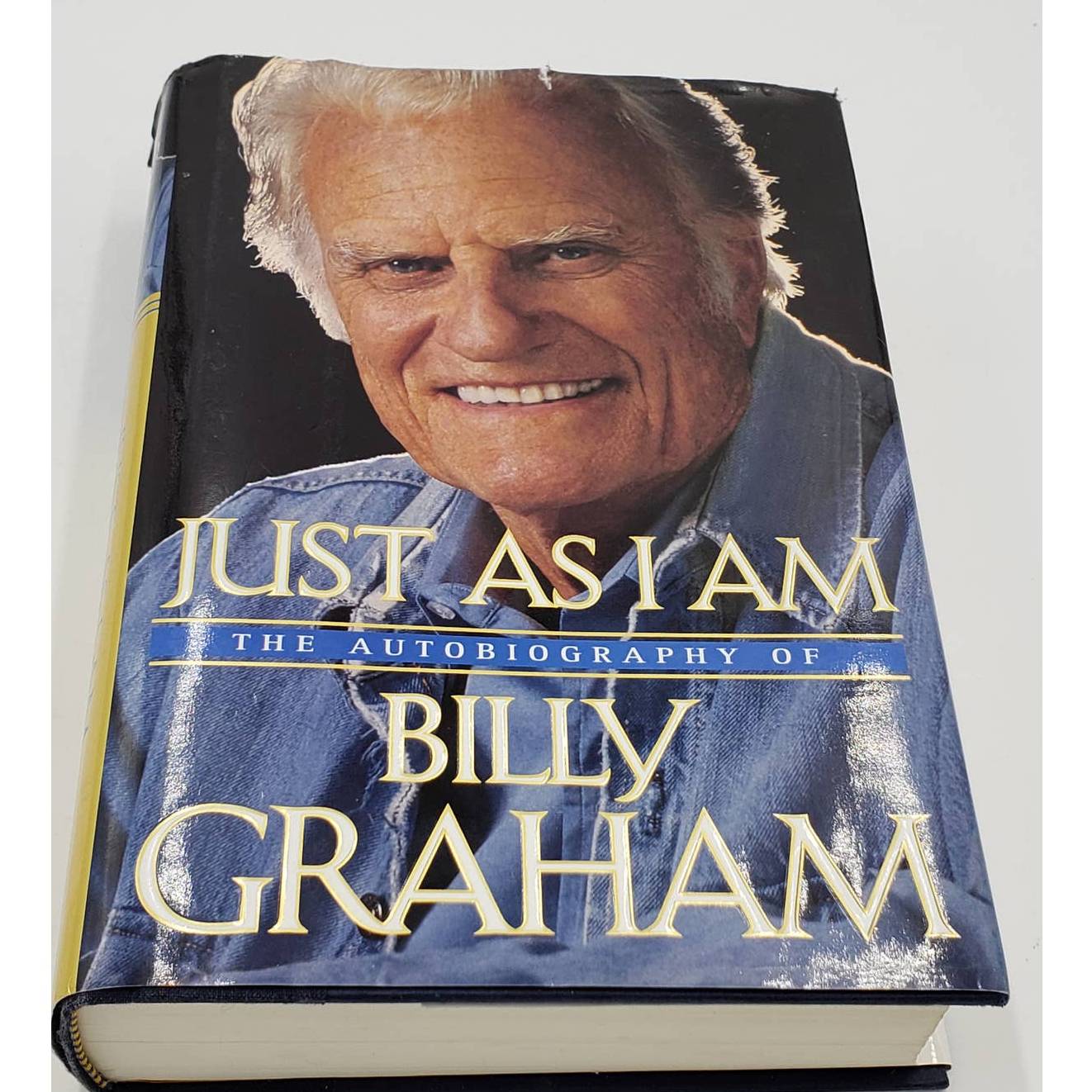 Just As I Am: The Autobiography of Billy Graham Hardcover First Edition