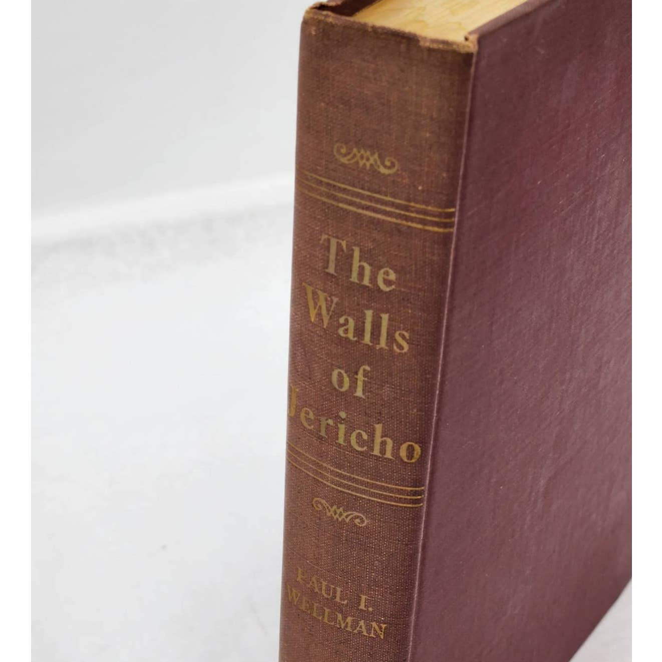 The Walls Of Jericho By Paul J. Wellman, First Edition, Vintage Novel Book 1947