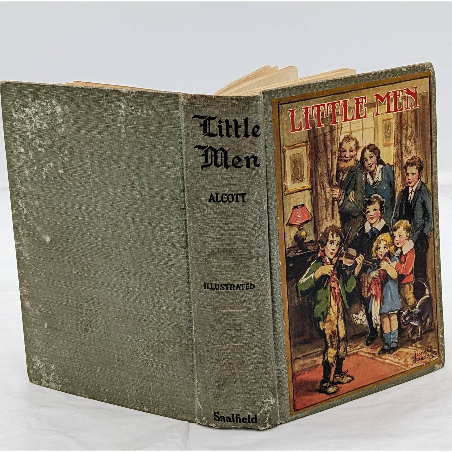 Little Men Life At Plumfield With Jo's Boys By Louisa M. Alcott Vintage 1928