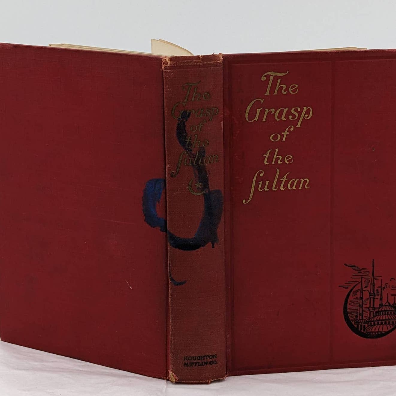 The Grasp Of The Sultan By Demetra Kenneth Brown Antique Book Antiquarian 1916